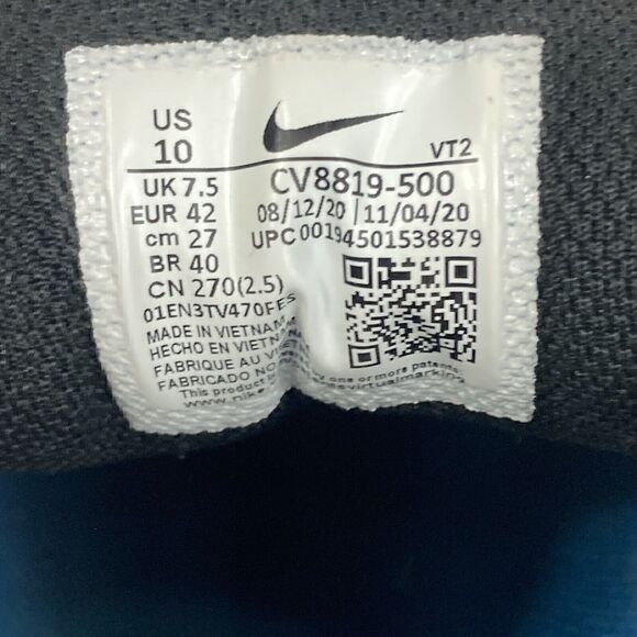 Nike Air Max 90 -Women's Sz 10 -Dark Raisin Cyber -Colorblock Sneaker CV8819-500 - Picture 11 of 12